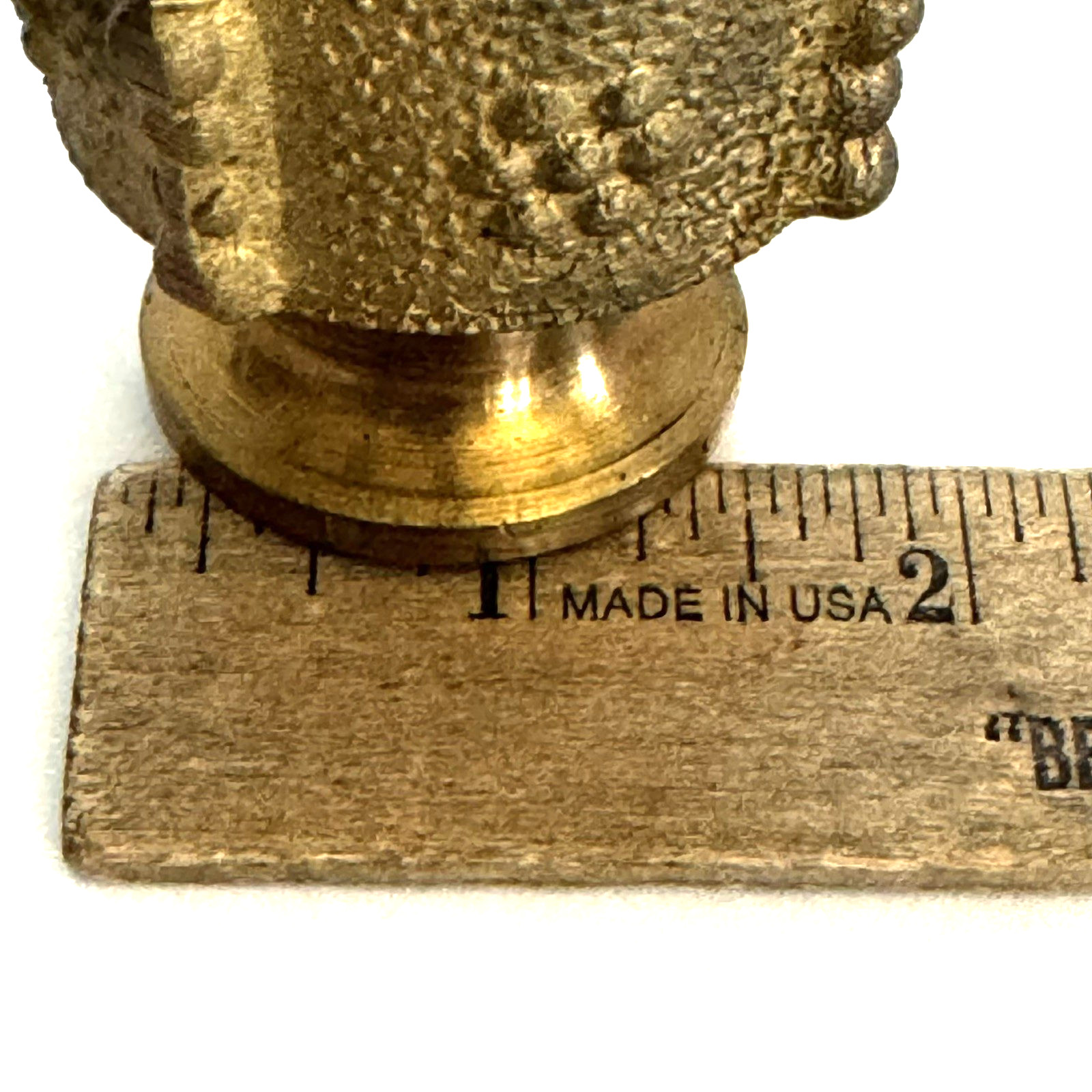 Vintage Cast Brass Small Pharmaceutical Mortar Bowl Apothecary Cup