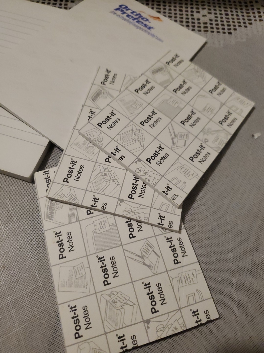 VTG Pharmaceutical Post-it Note Lot Avapro Regranex Demadex Ortho Drug Rep Swag