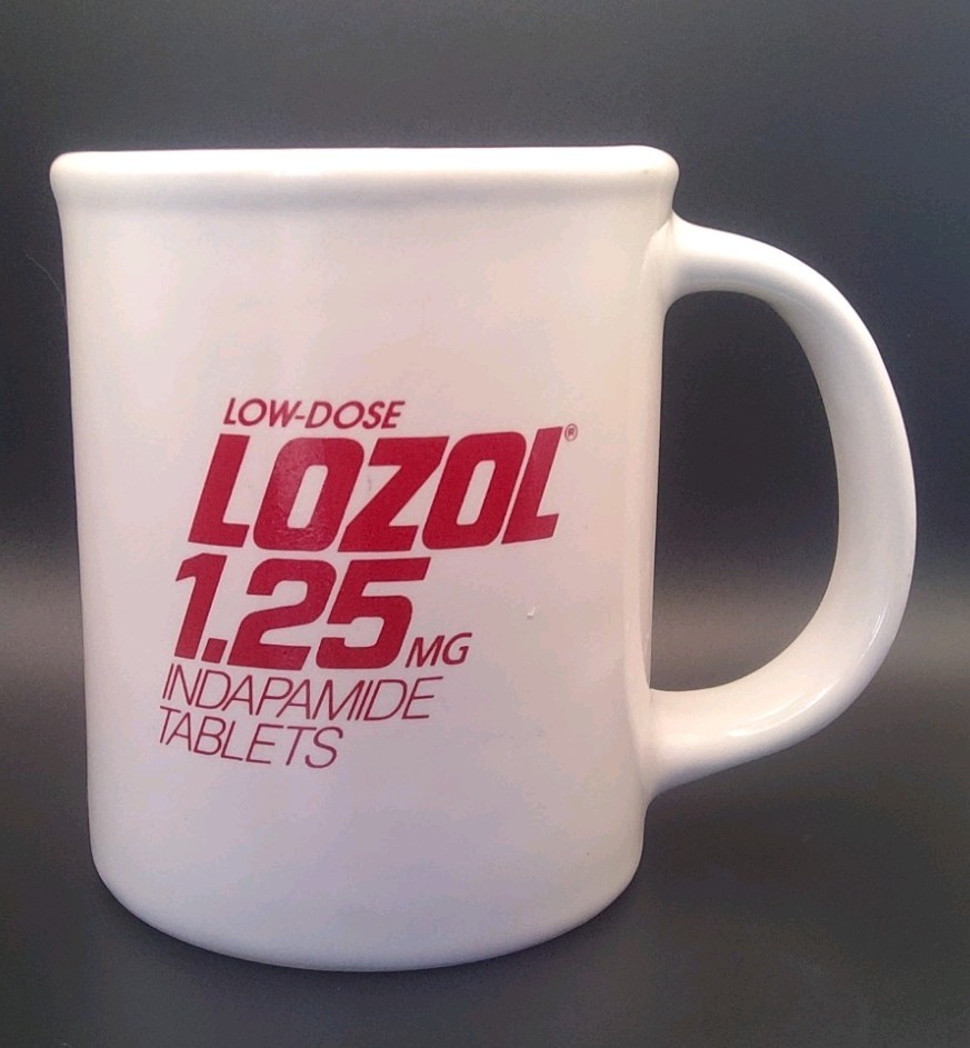 LOZOL Low Dose Pharmaceutical Advertising / Half Coffee Mug