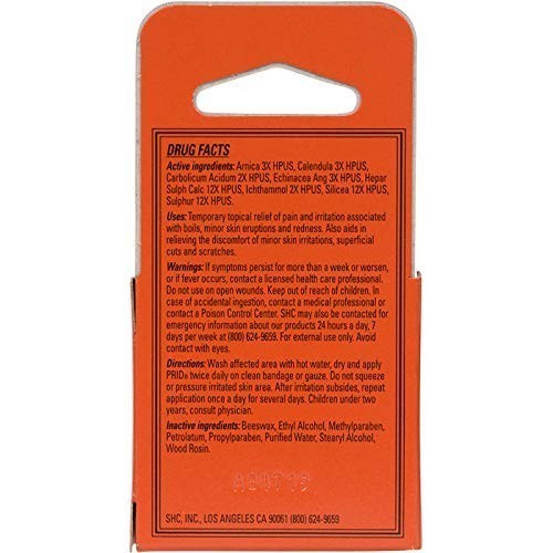 Homeopathic Drawing Salve 18g – Natural Skin Relief, Pack of 2, Healing Ointment