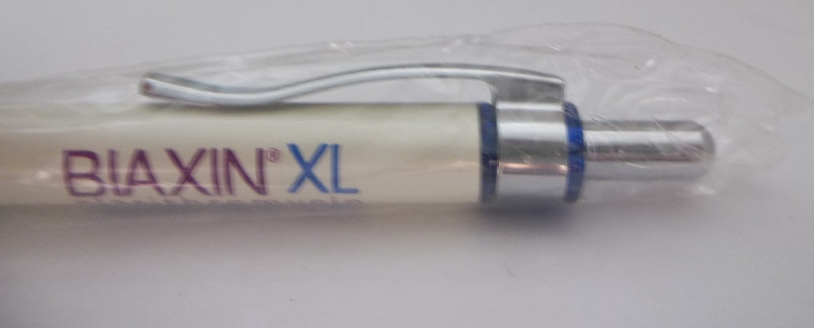 Promotional Pharma Pen NOS – Mixed Metal/Plastic Medium Weight – BIAXIN XL