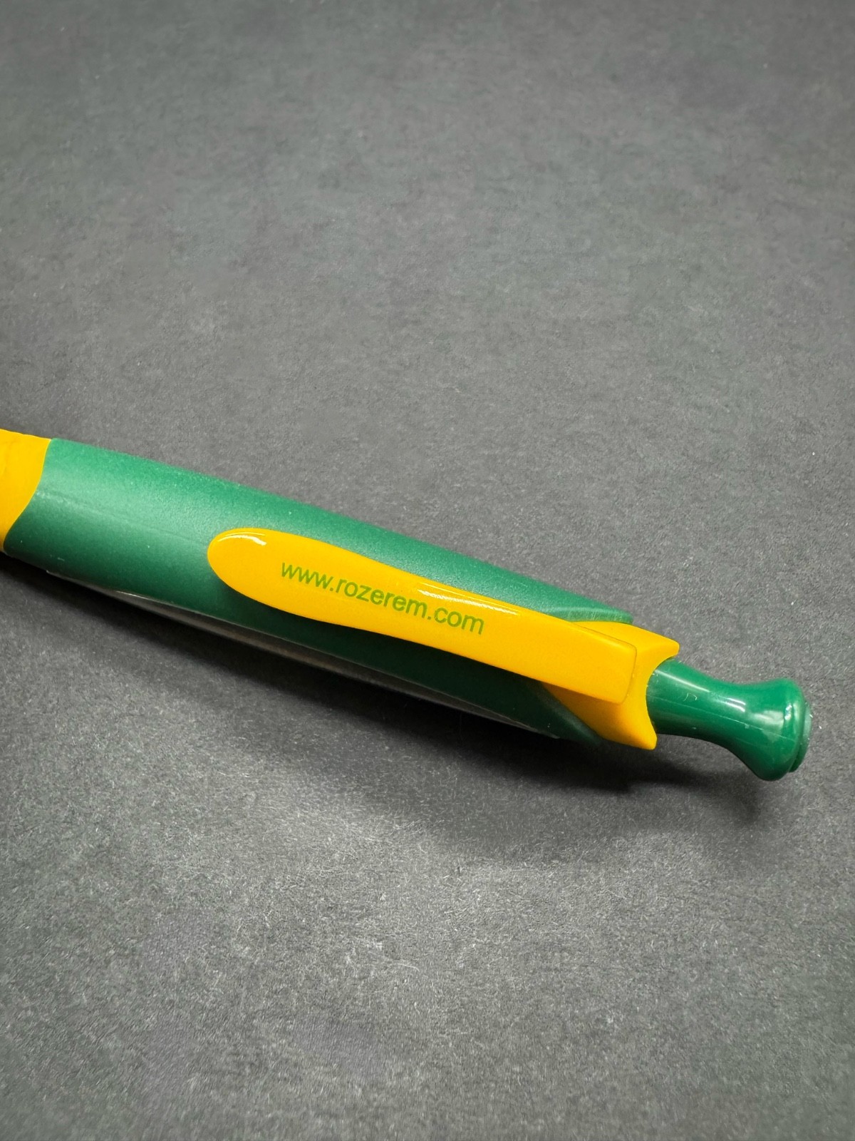 Rozerem Promo Click Pen Green Yellow Pharmaceutical Advertising