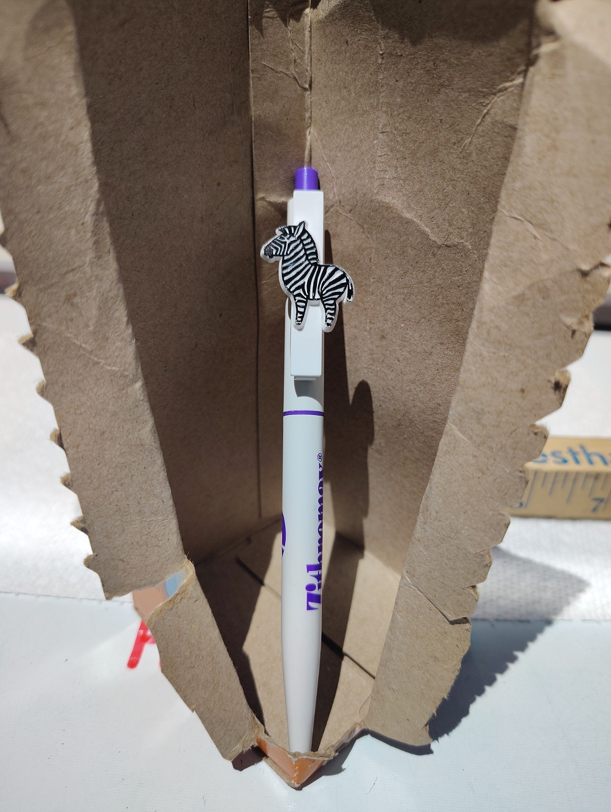 Zithro ZEBRA pen Drug Rep Pharmaceutical Promo Medical Advertising Swag