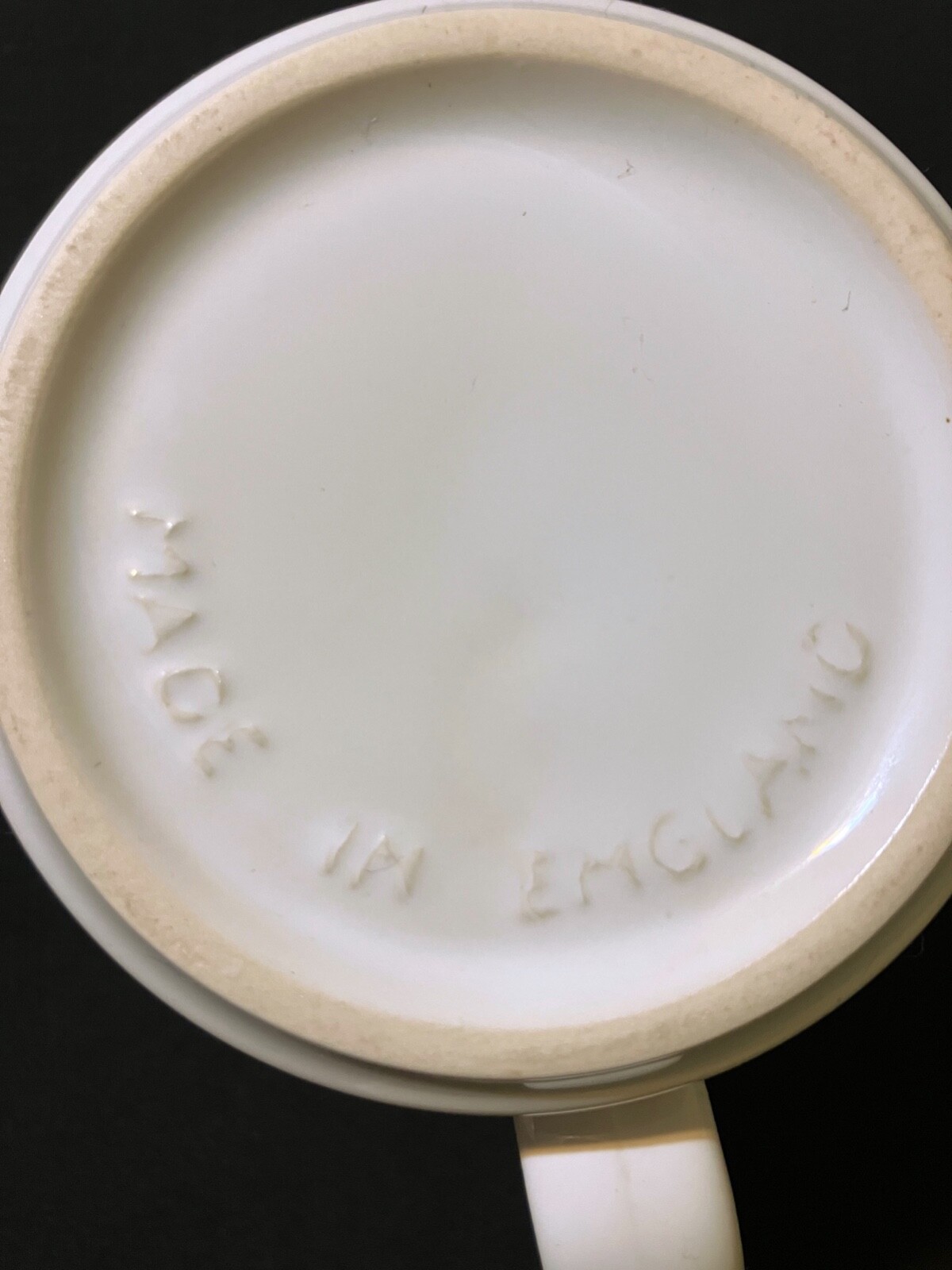 Pharmaceutical Mug Drug Rep Novahistine DMX COUGHY ANN Advertising J&J England