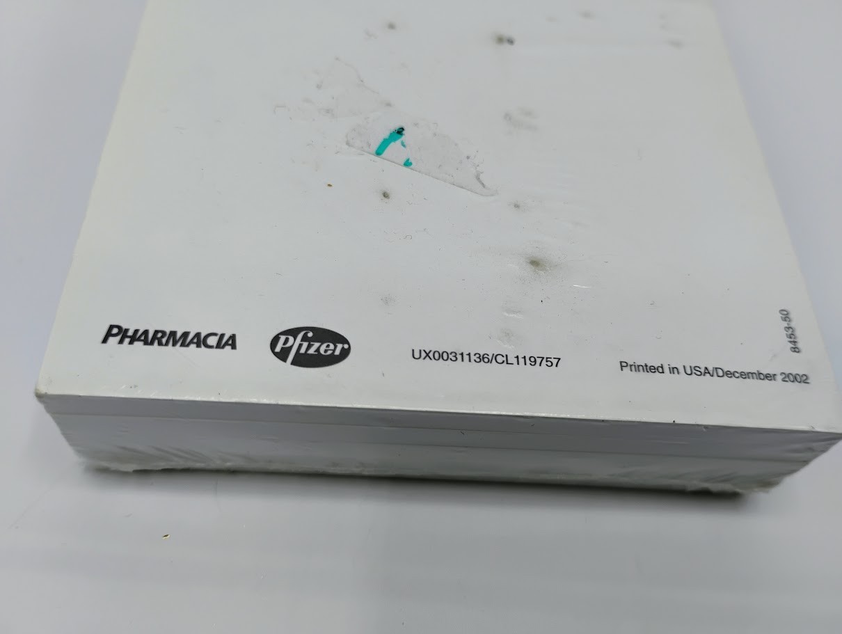 Vintage 2002 Celebrex Bextra Notepads Sealed Pharmaceutical Pfizer Advertisement