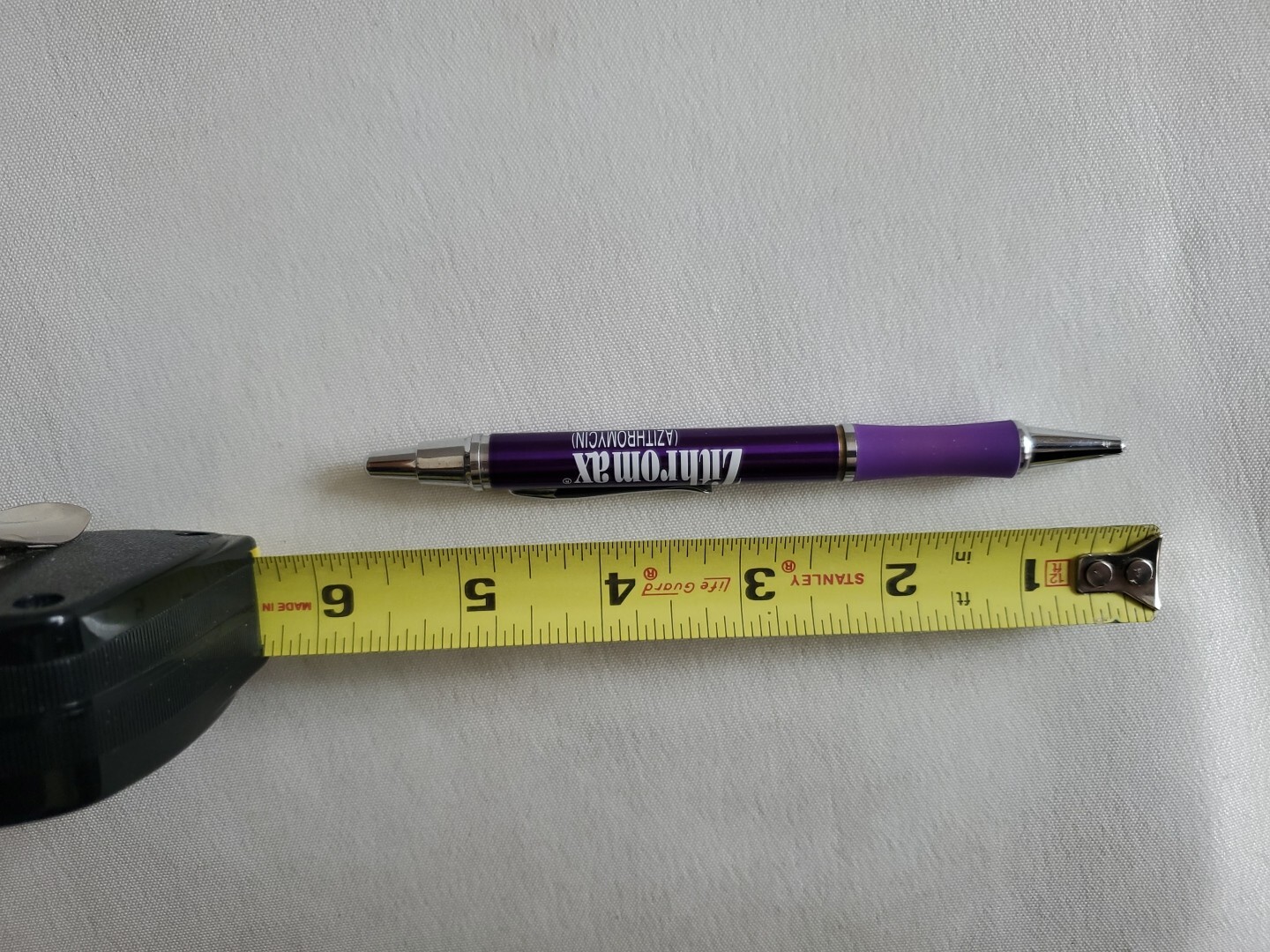 Rare Purple Zithormax Pharmaceutical Refillable Pen Collectable