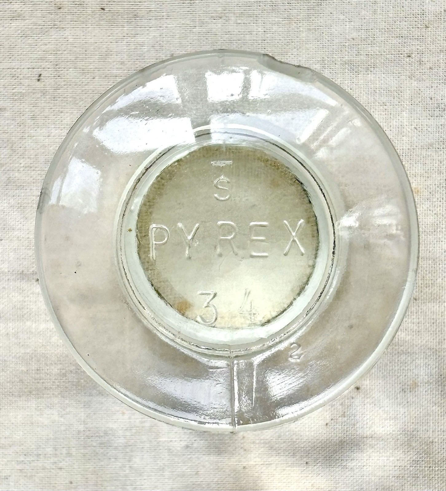 Pyrex Glass Science Labware Bottle Hand Blown Apothecary 11” w/ Stopper *READ*