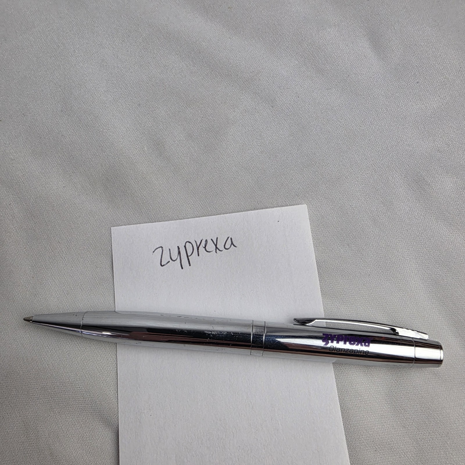 Zyprexa Pharmaceutical Drug Rep Pen Promo Medical Doctor Giveaway Working