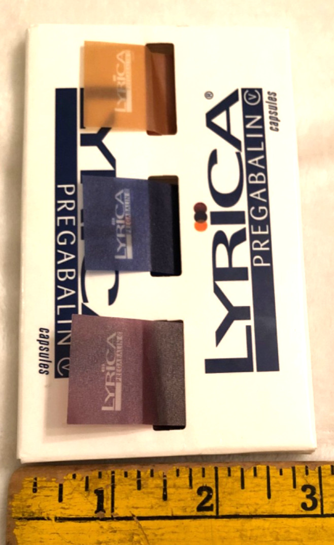 Lyrica Page Flags/Tabs w/ Dispenser Pfizer Pharmaceutical Sales Rep Merch Rare