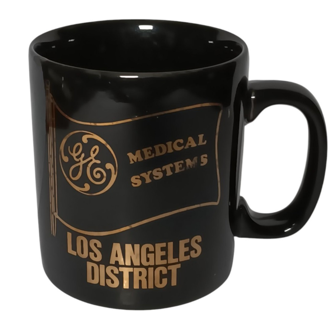 G.E. Medical Systems Los Angeles District Coffee Mug Health Care Advertising