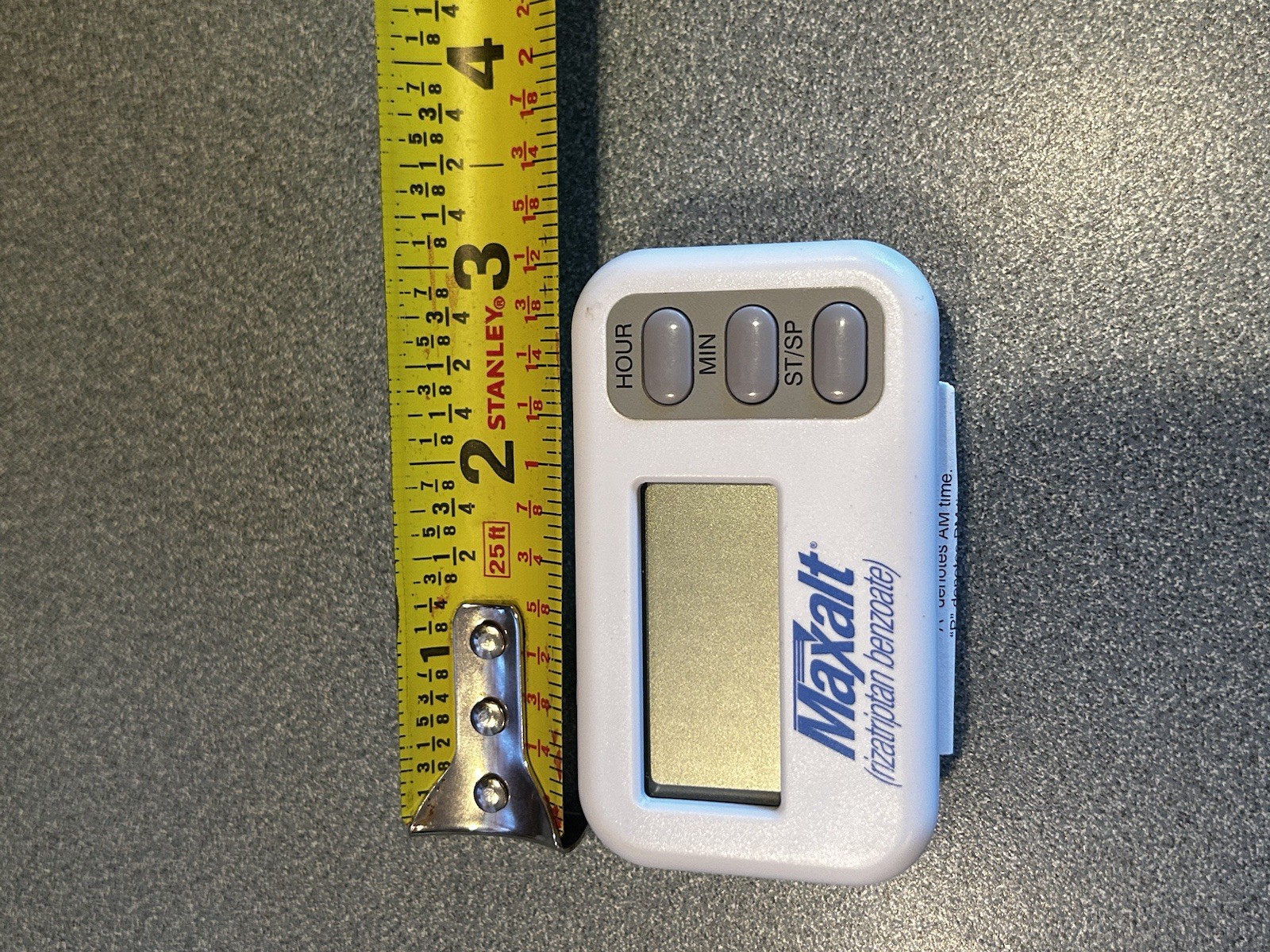 VTG Maxalt Rizatriptan Drug Pharmaceutical Rep Memorabilia Digital Egg Timer