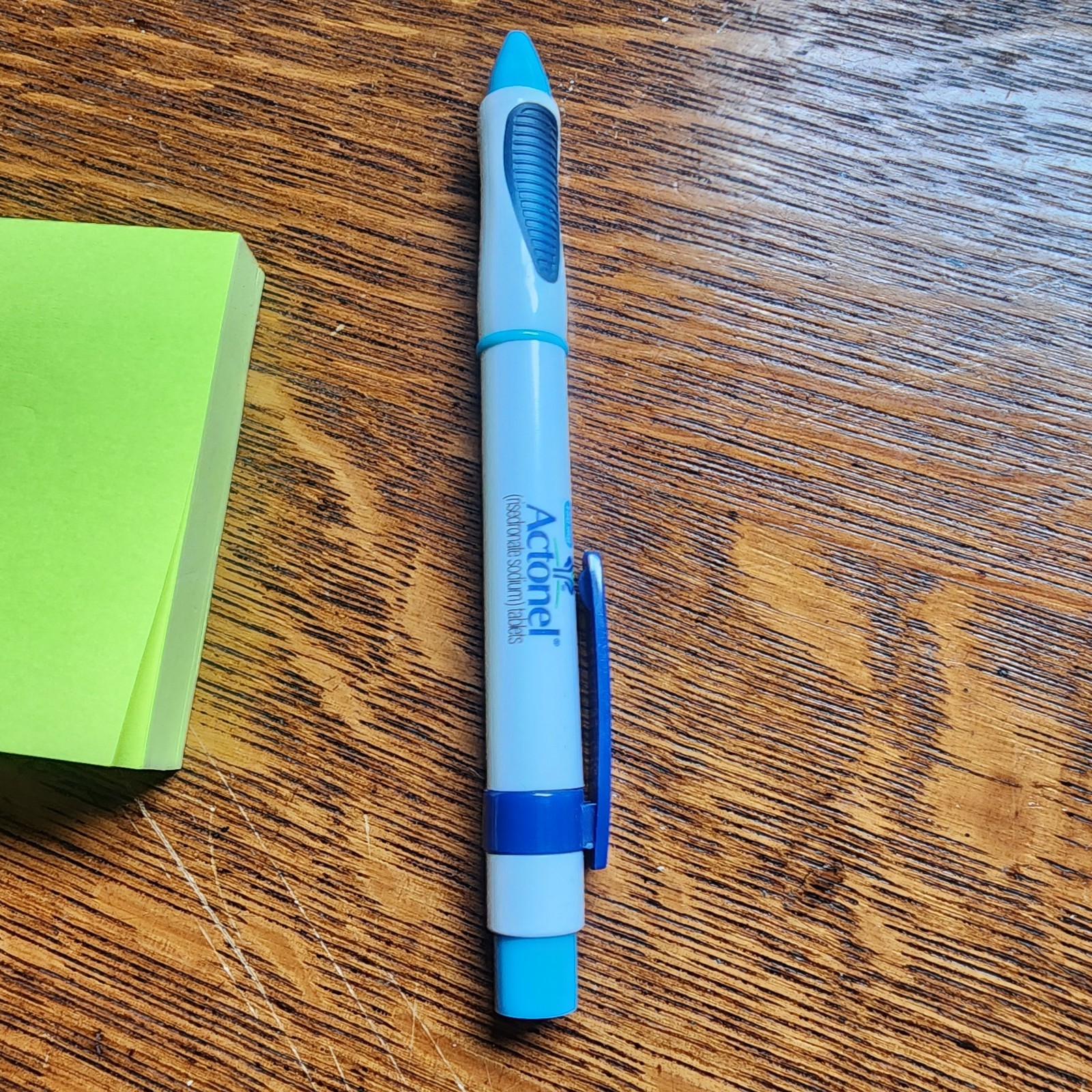 Actonel Drug Representative Pharmaceutical Promotion Pen Blue Ink