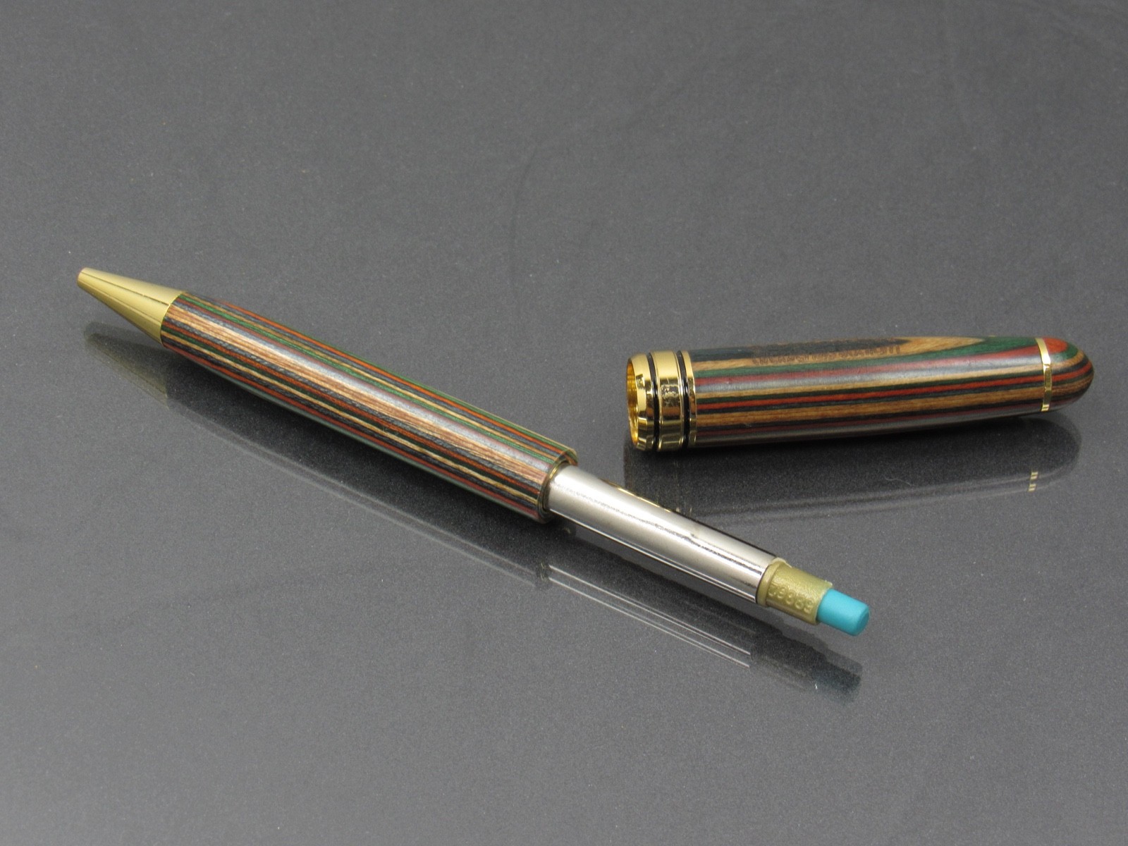 Stained Wooden Voltaren & Estraderm PENCIL & PEN Drug Rep Pharmaceutical RARE