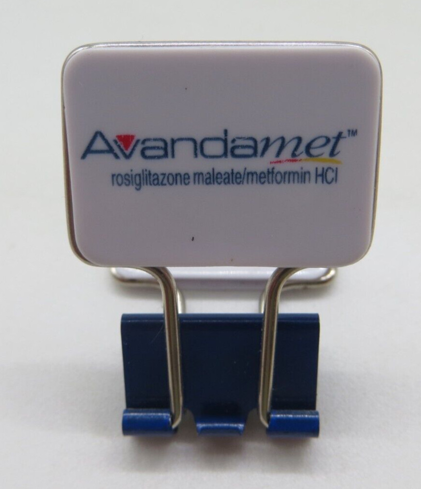 Drug Rep Promo Paper / Binder Clip doctors office promotional item