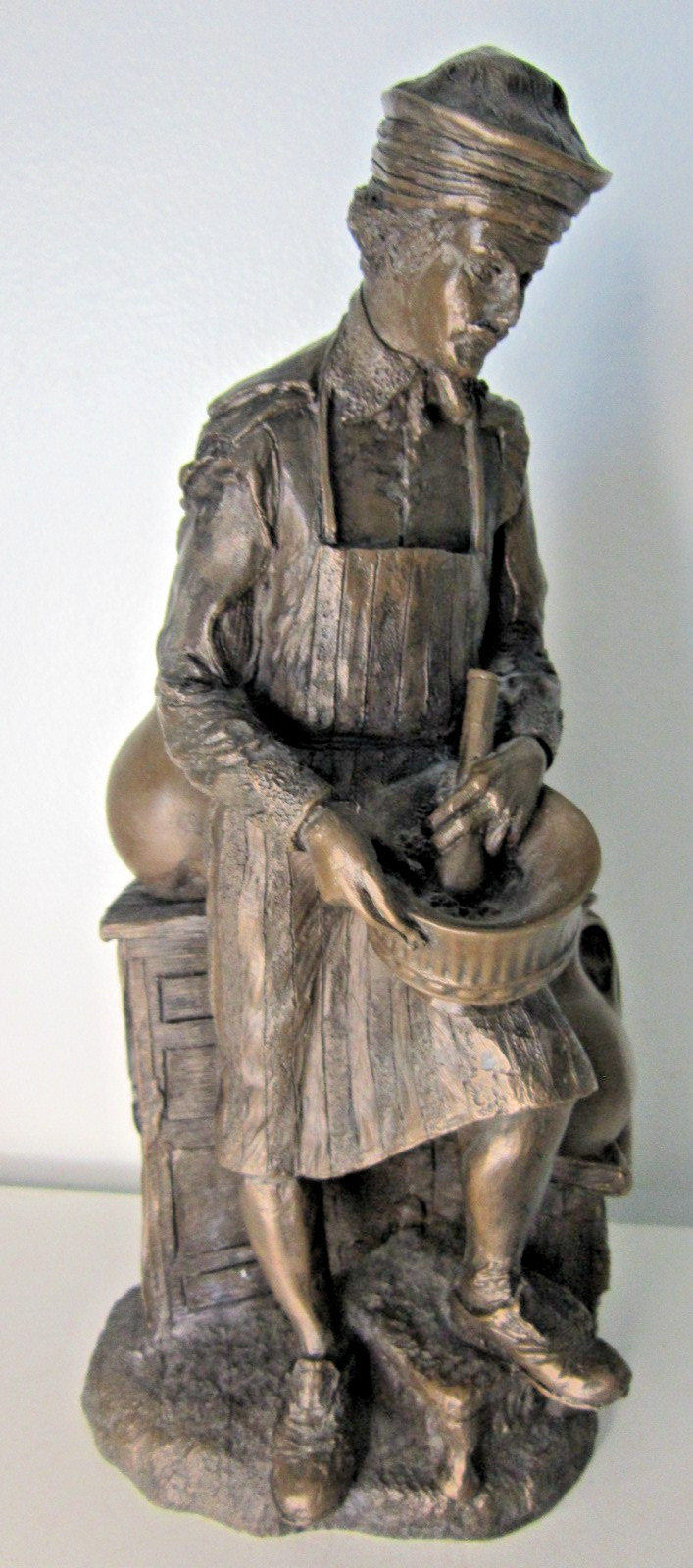 Apothecary Sculpture By Rick Lewis Cast Bronze Sculpture Pharmacy Display Figure
