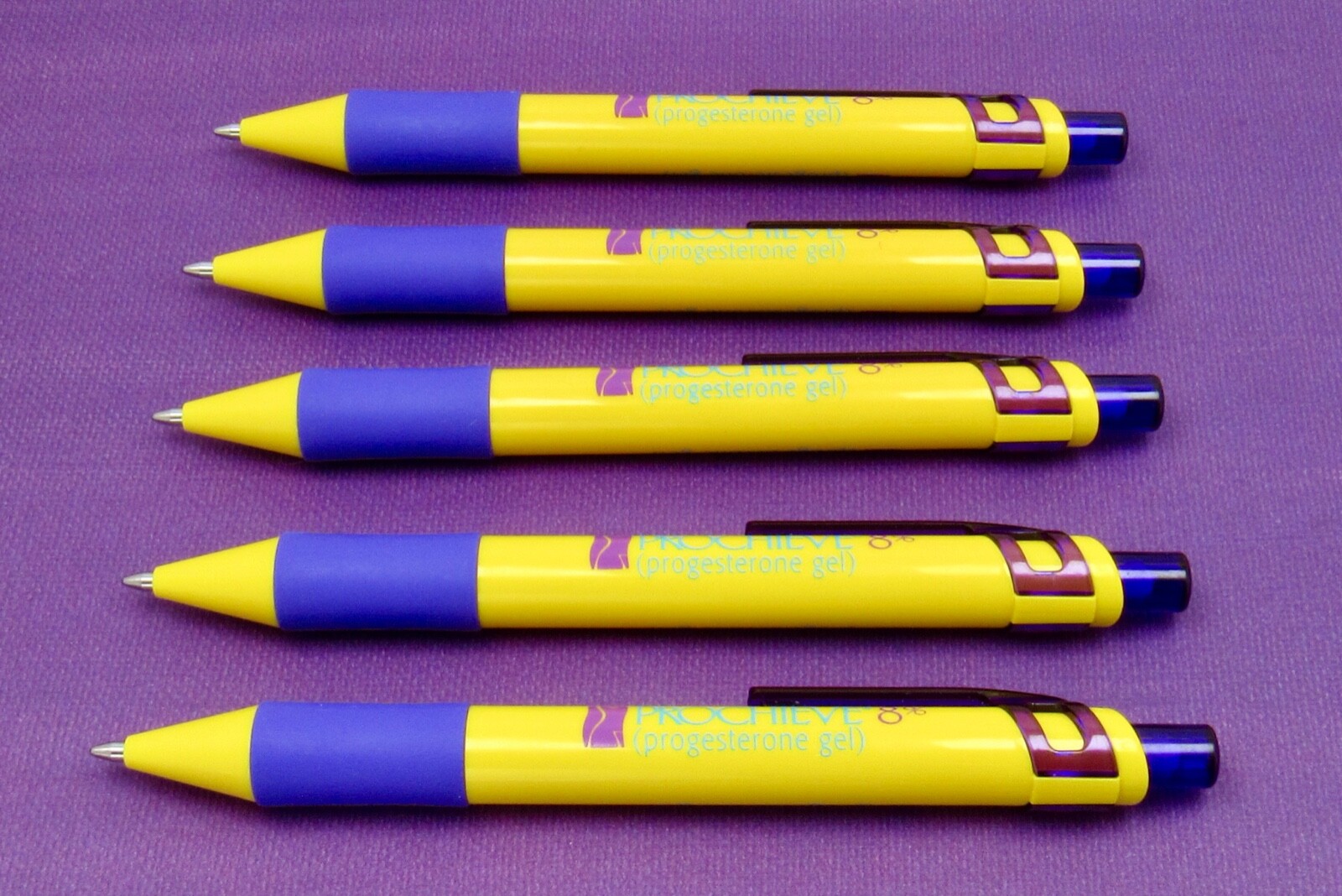 Prochieve Progesterone PENS Drug Rep Pharmaceutical Inoxcrom Spain Lot of 5 Rare