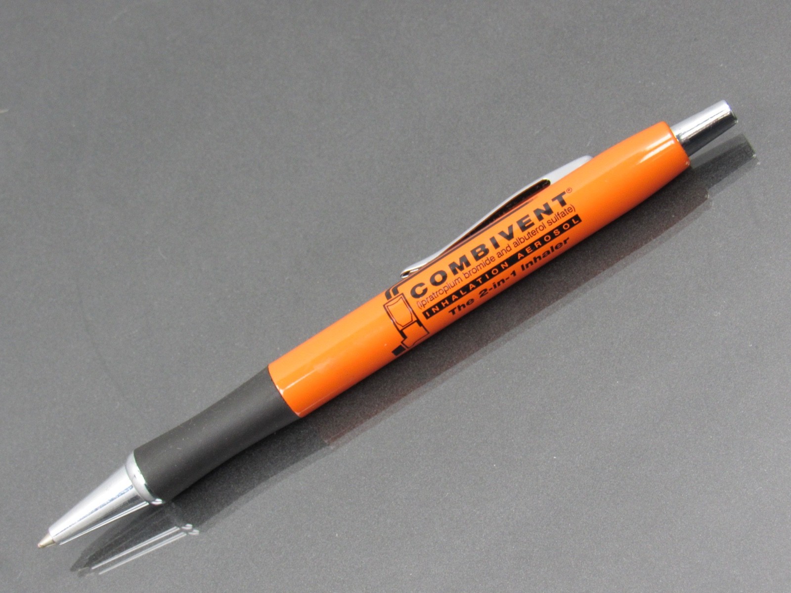 Combivent Metal PEN Drug Rep Pharmaceutical Promo Medical Advertising