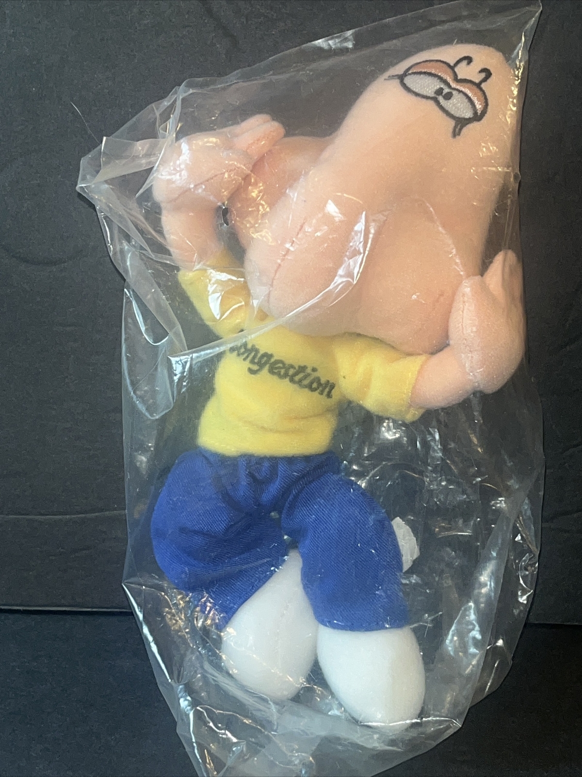 Pharmaceutical Promotional Plush Doll Big Nose Congestion Allergies Advertising