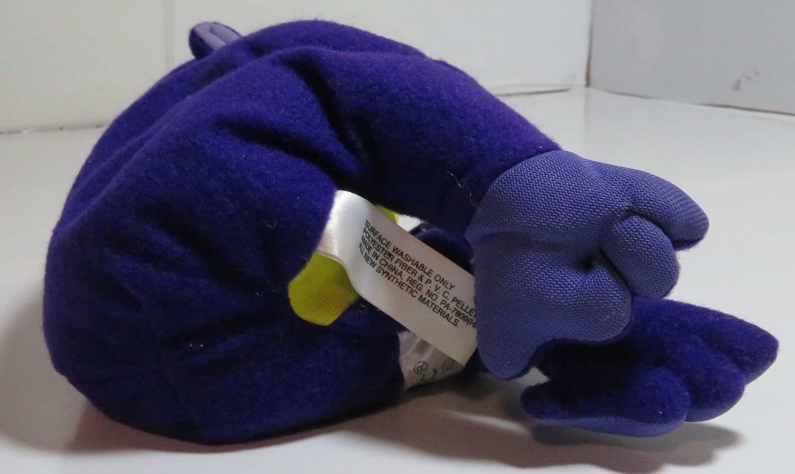 1998 ZYRTEC Purple Plush Gorilla Monkey Stuffed Toy Pharma Promo Advertisement