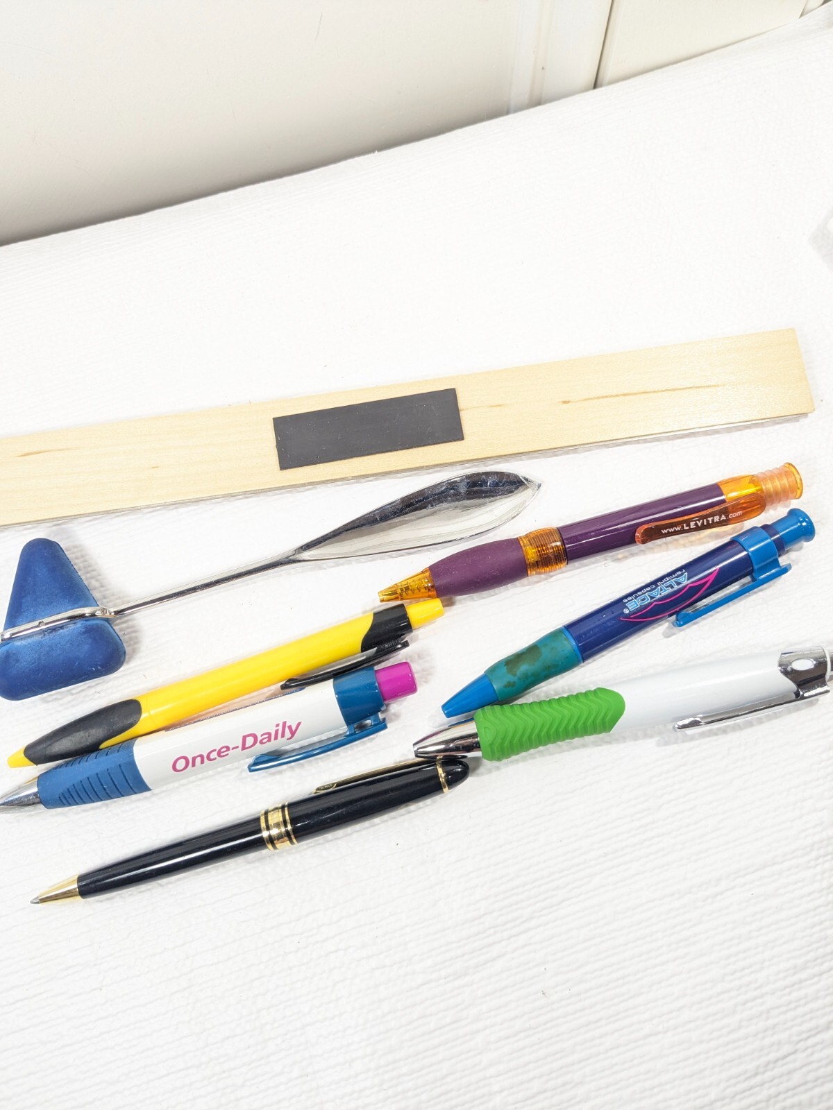 Pharmaceutical drug promo rep pen ruler hammer SET Altace Amitiza Levitra Avinza