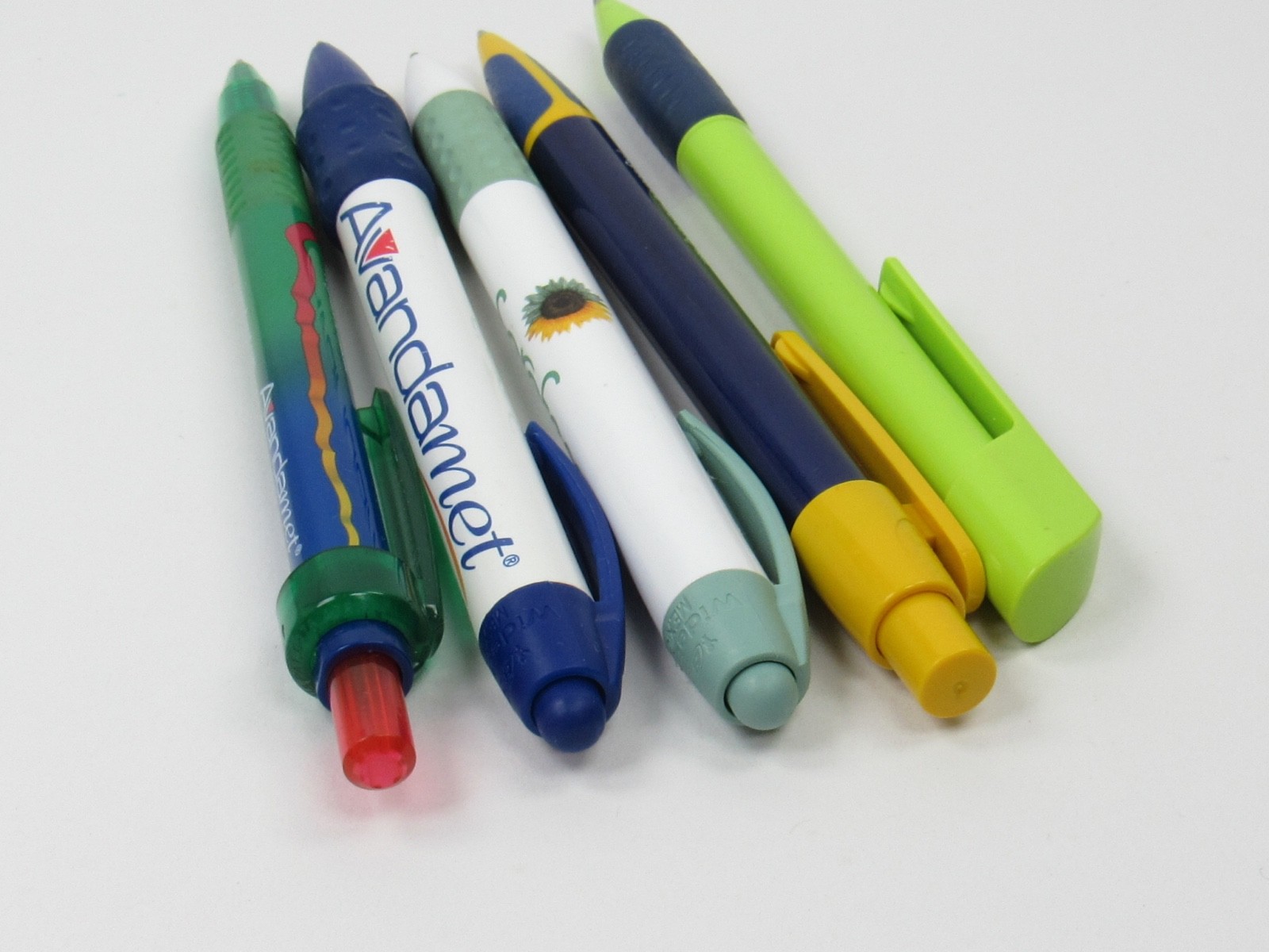 Lot 5 PENS Drug Rep Pharmaceutical Promo Advertising Avandia Sarafem Zelnorm +