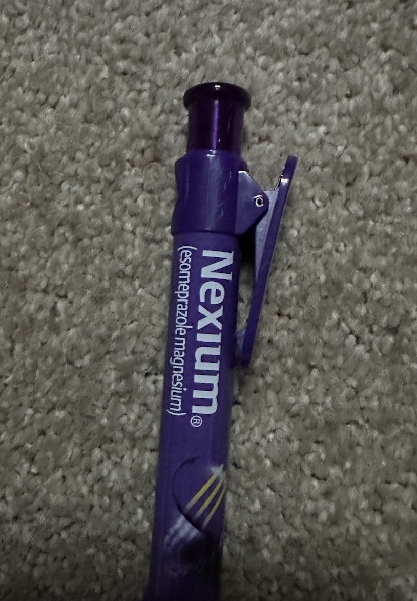 Nexium Pen Drug Rep Pharmaceutical Advertising Gel Pen – Plastic – New