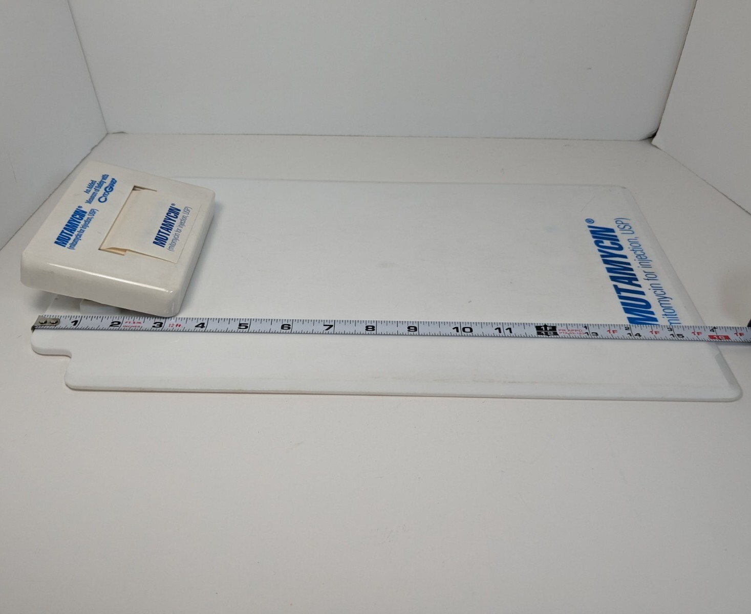 Pharmaceutical Drug Rep Clip Board Mutamycin Mitomycin Advertising Sticky Notes