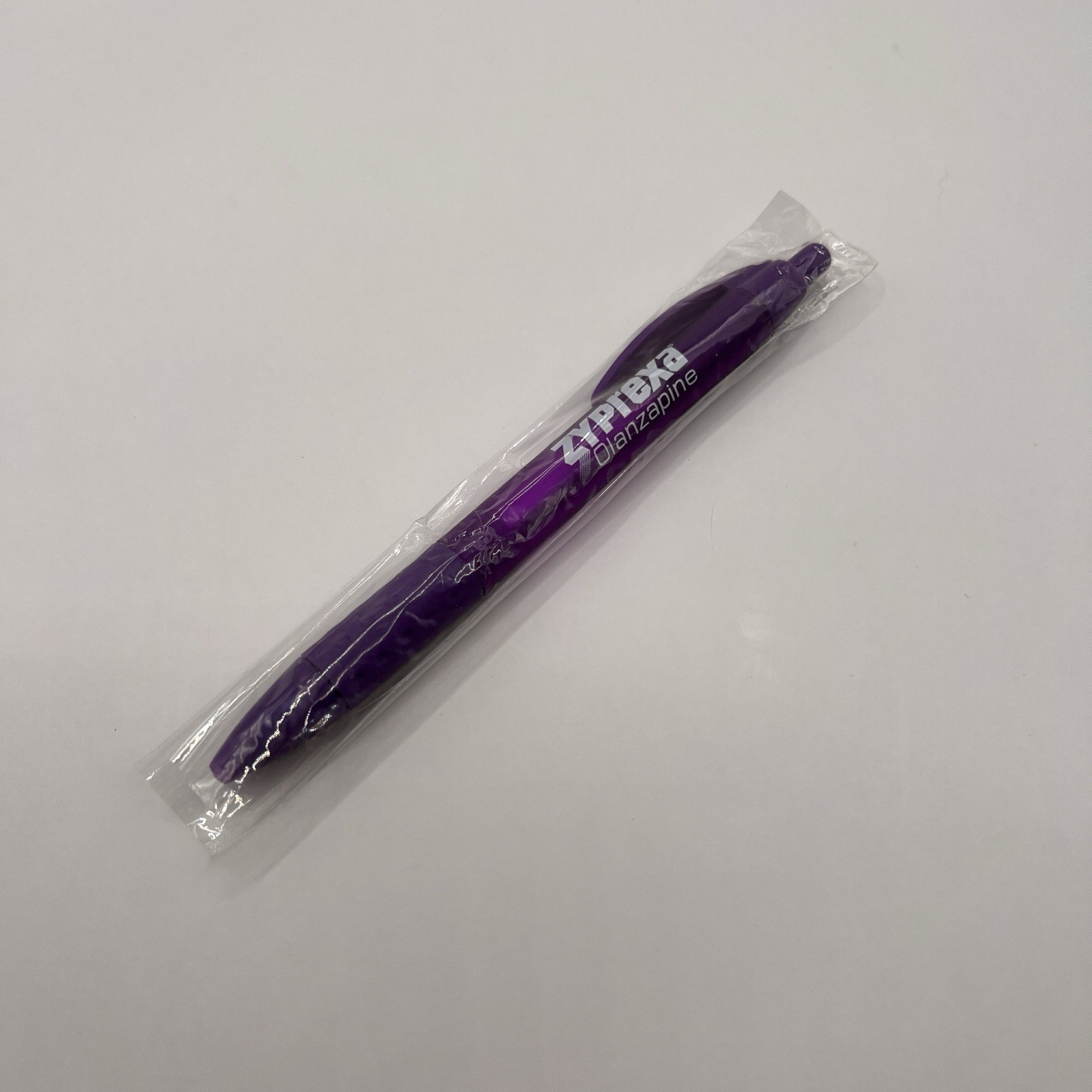 VTG Zyprexa Olanzapine Pharmaceutical Drug Rep Pens Syringe Marker Post It Flags