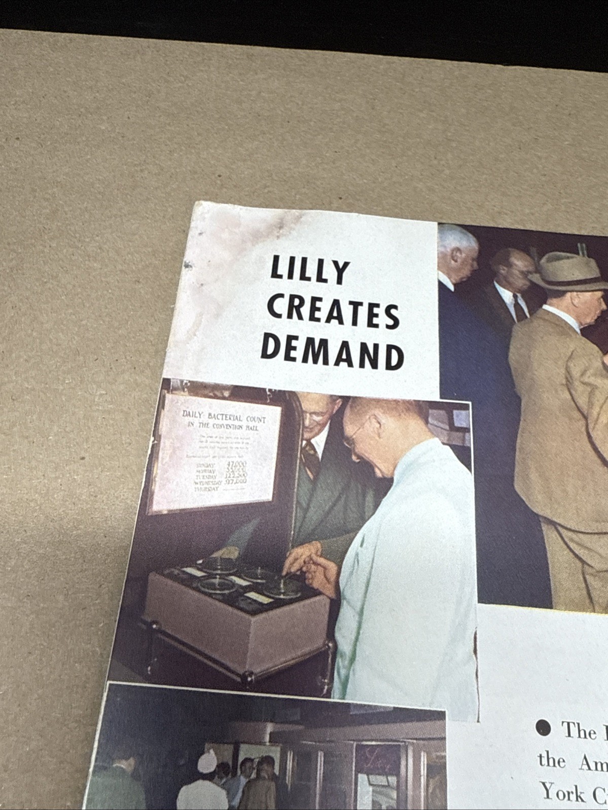 Tile And Till Magazine Eli Lilly And Company September 1940