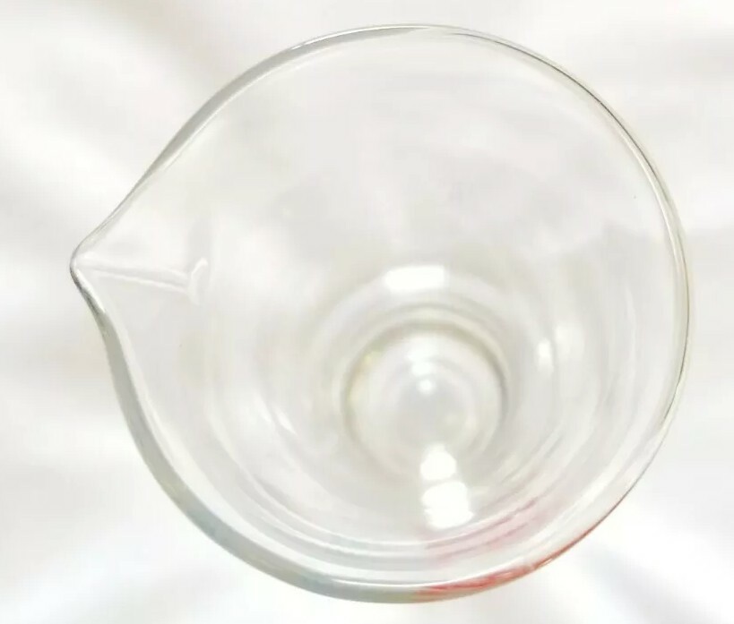 Lilly Beaker Glass Footed Graduated Cylinder Laboratory Chemistry 30 ML 1 oz VTG