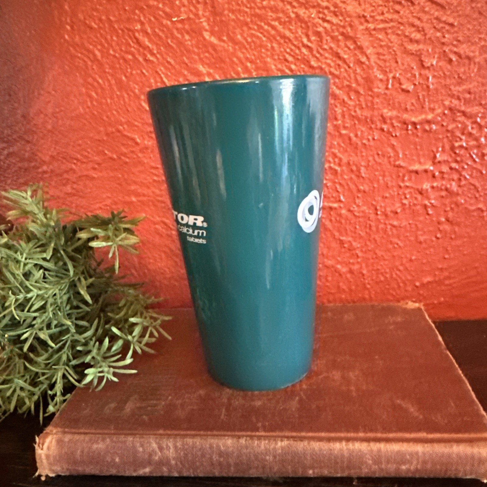 Lipitor Tall Teal Mug Pharmaceutical Promo Coffee Cup Medical-Core Ceramic Promo