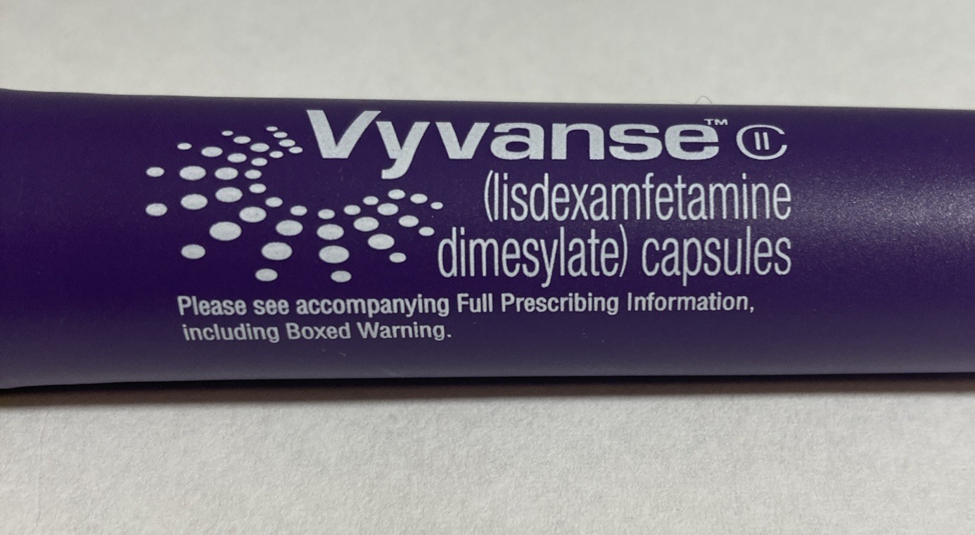 VYVANSE Purple Drug Rep Pharmaceutical Highlighter BIC 2008 RARE