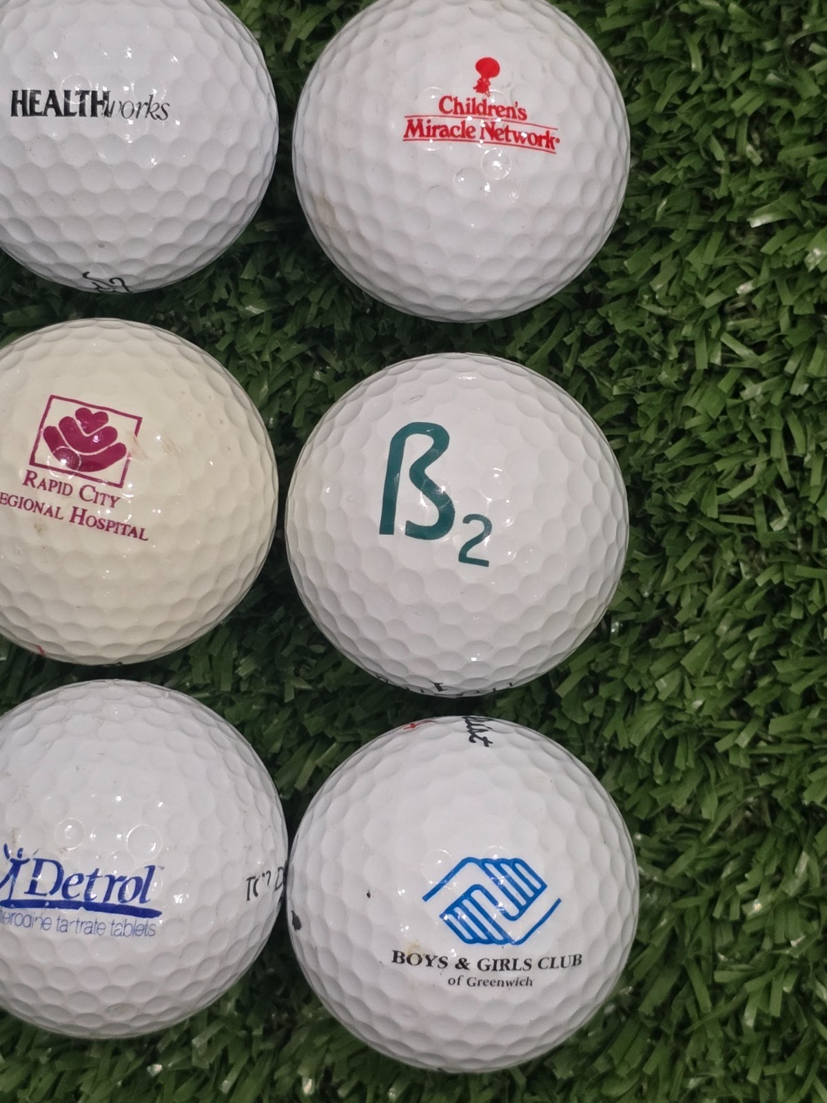 Lot of 11 * Healthcare & Medical Advertising Collectible Golf Balls