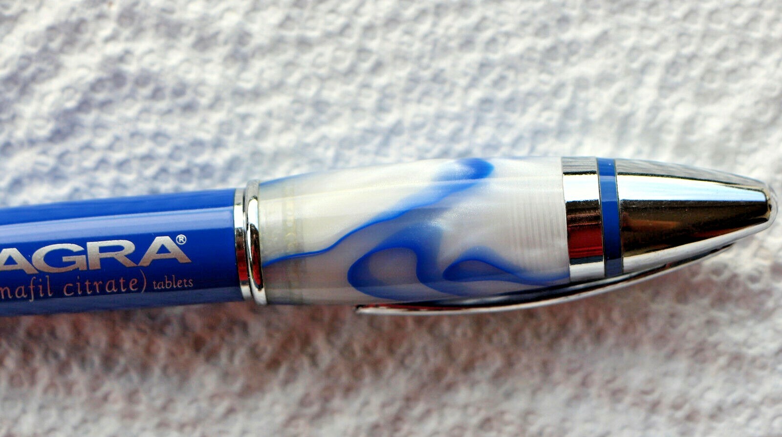 2 Drug Rep Viagra Heavy Metal Pens With A Swirl in the Twist NEW