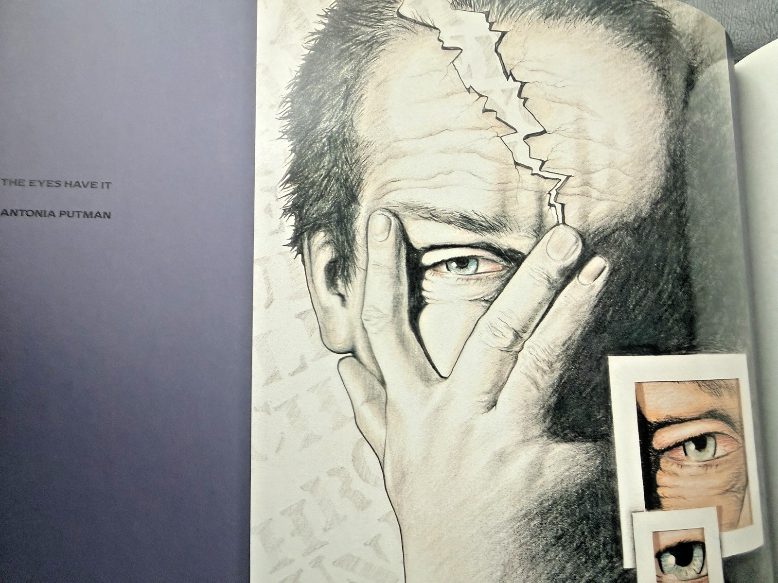Rare 1982 SANDOZ Migraine Art Book “It’s All In Your Head” + 35mm SLIDES Pharma
