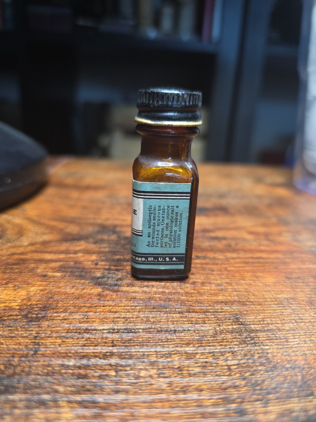 Apothecary Collectible Acriflavine. Empty