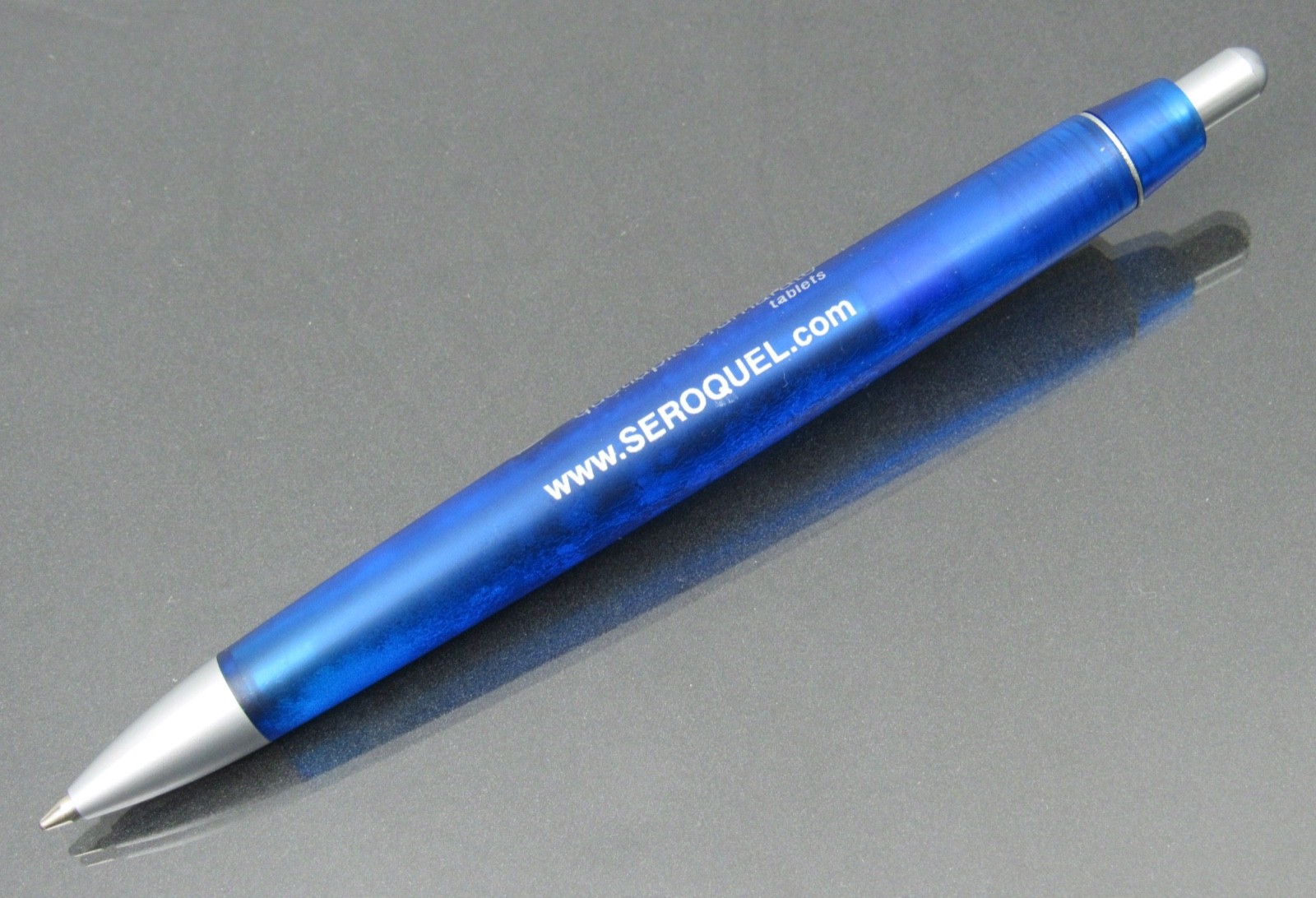 Seroquel Blue PEN, Sticky Notes, Page Flags Drug Rep Pharmaceutical Advertising