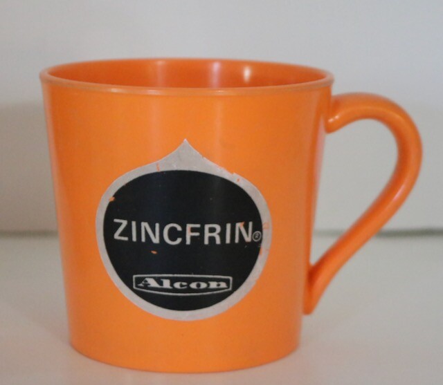 Alcon ZINCFRIN Lenox Ware promo vintage advertising cup set