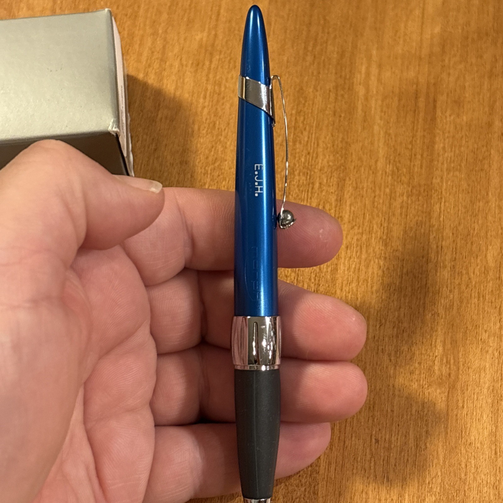Cross Morph Ballpoint Pen Electric Blue 472-2 Pharmaceutical Rhinocort Promo Ad