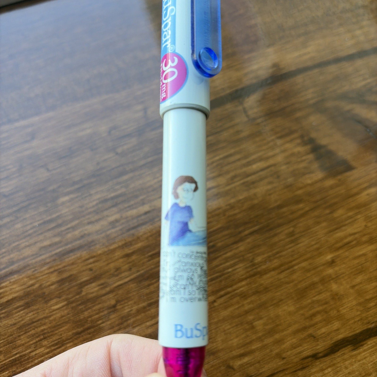 BUSPAR PEN Drug Rep Pharmaceutical Promo Medical Advertising