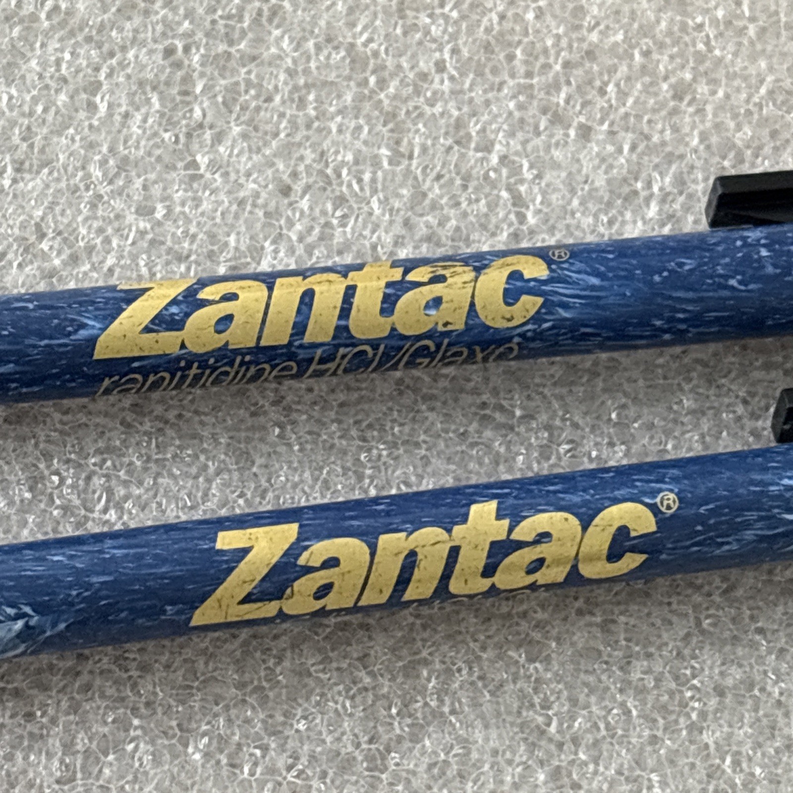 (2) ZANTAC Pharmaceutical Drug Rep Mechanical Pencil Advertising