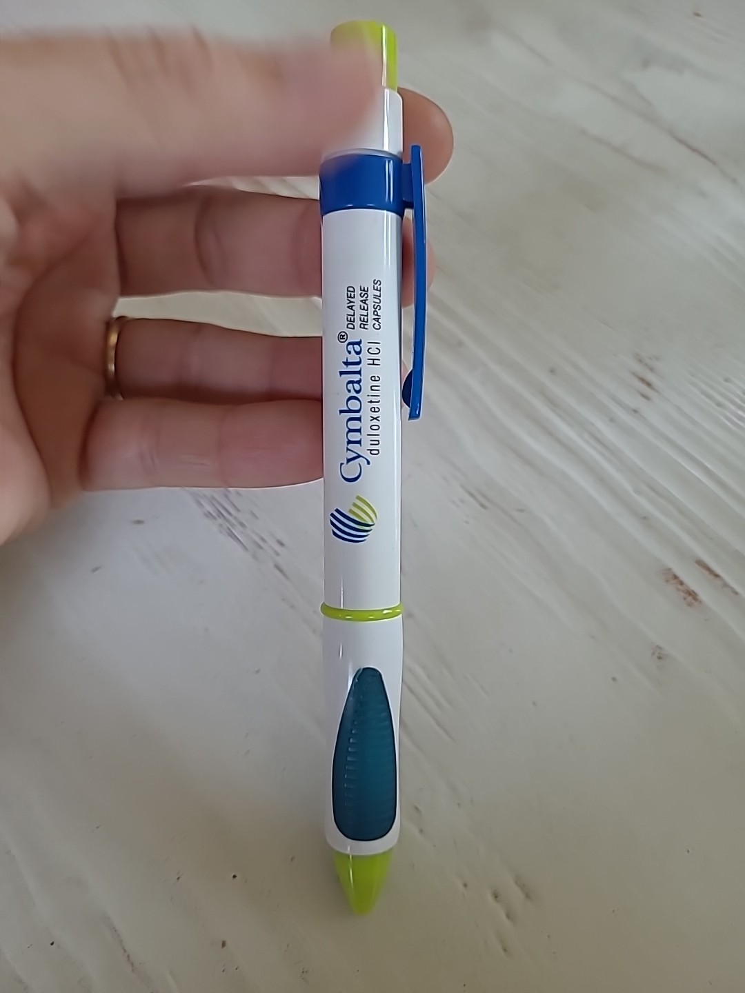 Cymbalta and Aricept Drug Rep Pens