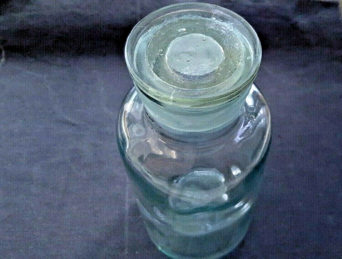 Pharmacy jar for reagents with an unpolished lid volume 1000 ml USSR