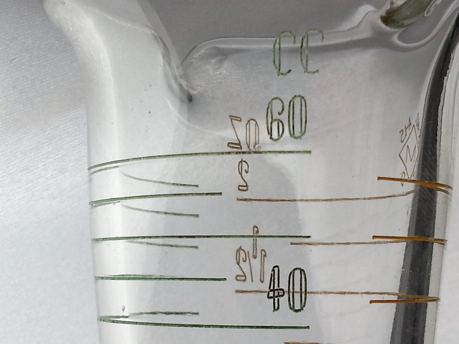 2 Piece Marisco Apothecary Clear Medical Measuring Beakers