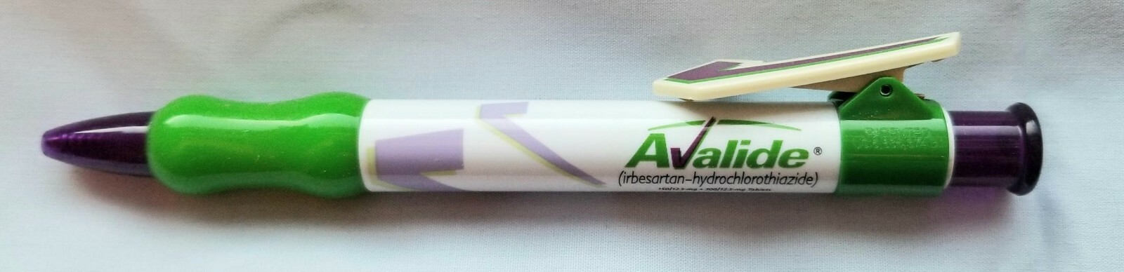 AVALIDE Drug Rep Ink PEN Collectible Pharmaceutical Advertising Medical Swag NEW