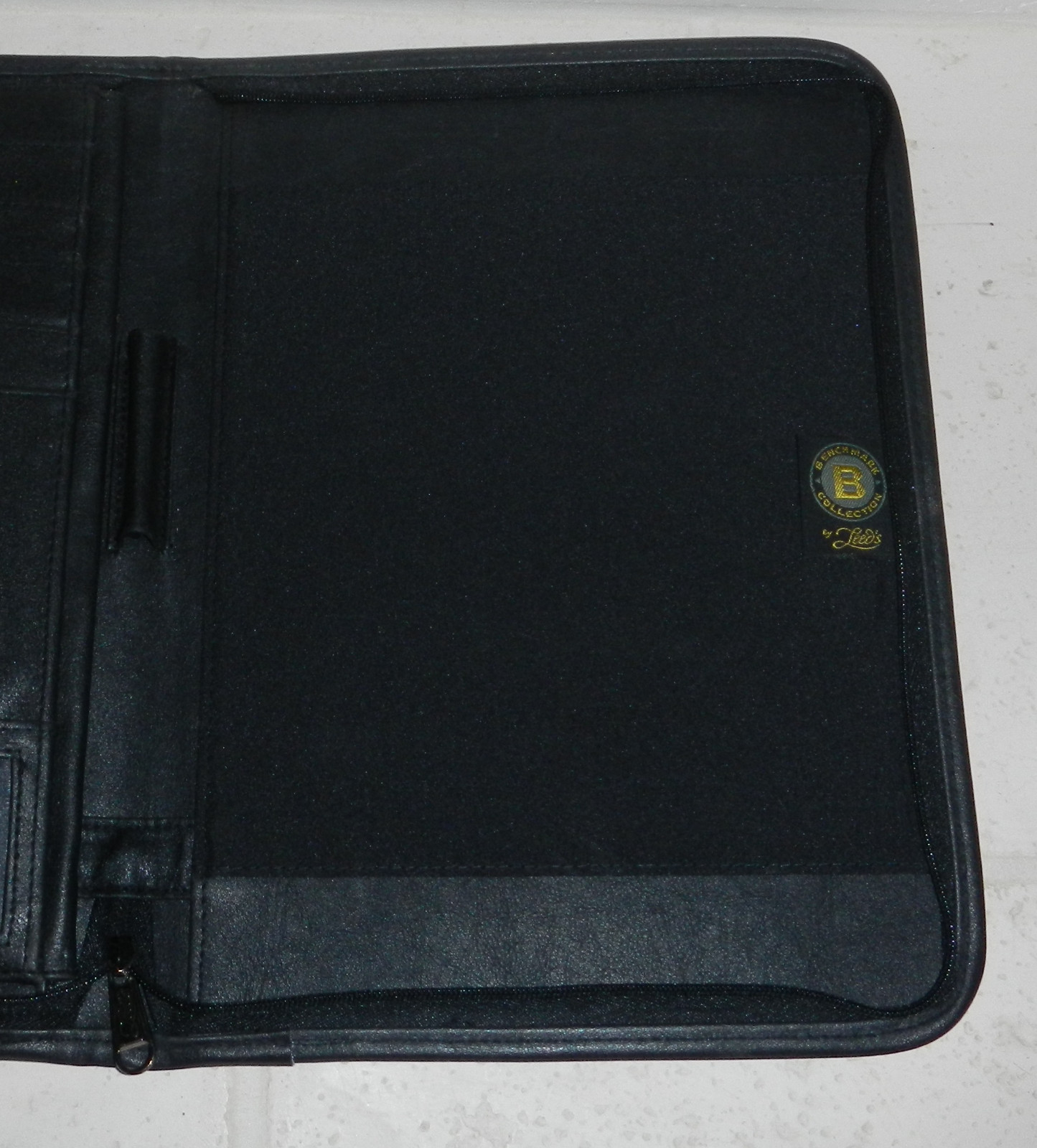 Prilosec Drug Pharmaceutical Advertising Logo Leeds Leather Padfolio Notebook