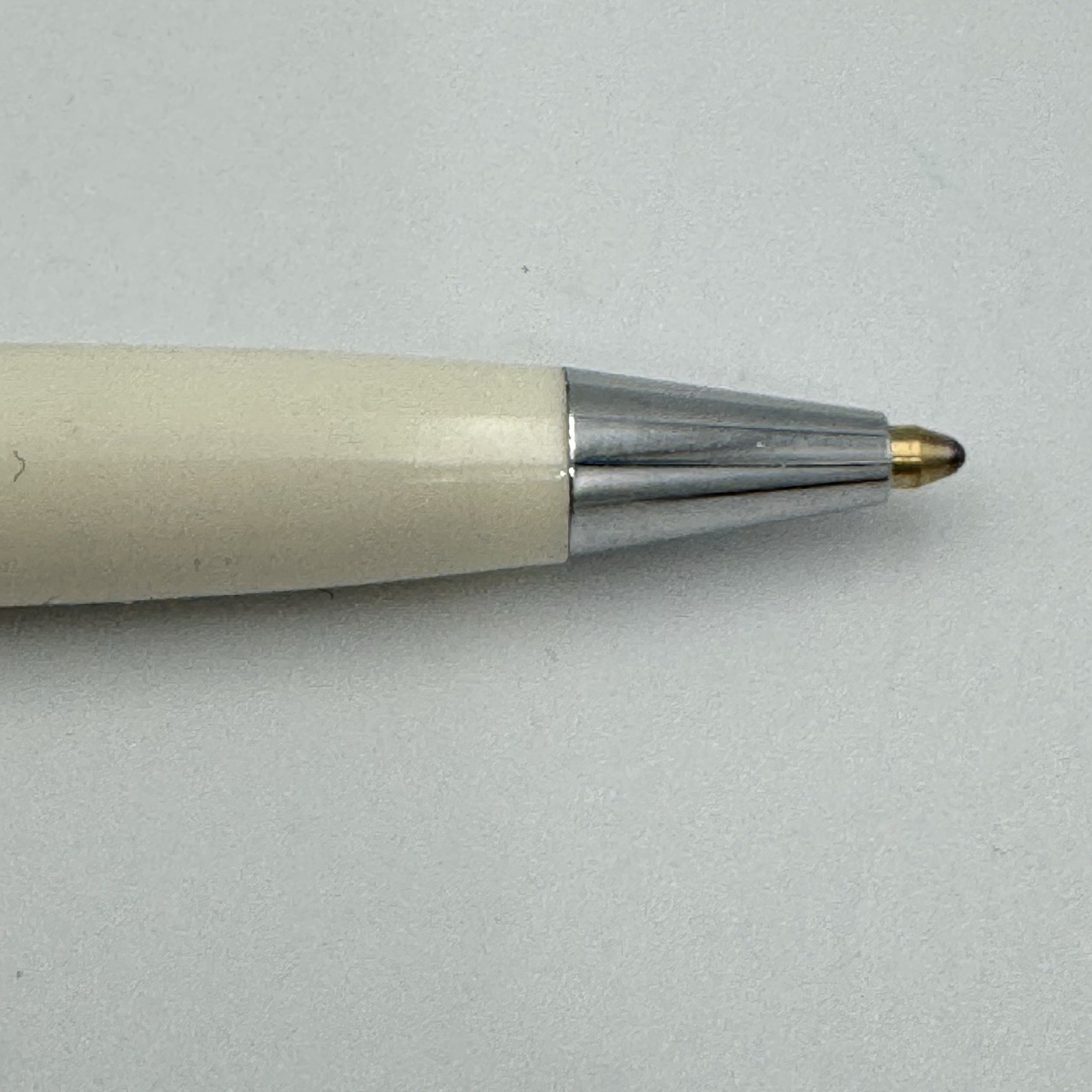 Silver Tone Prilosec Pharmaceutical Metal Pen Bubble Top Garland USA Vintage