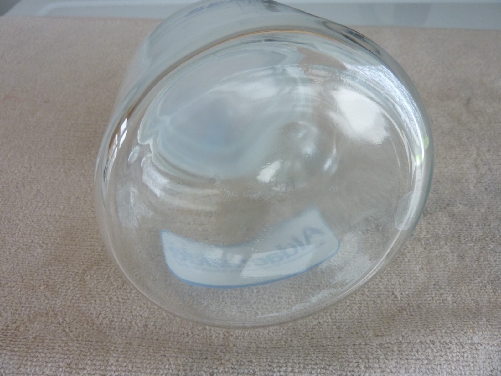 VTG Aldactazide Pharmaceutical Advertising Cotton Ball Hold Glass Jar Drug Rep