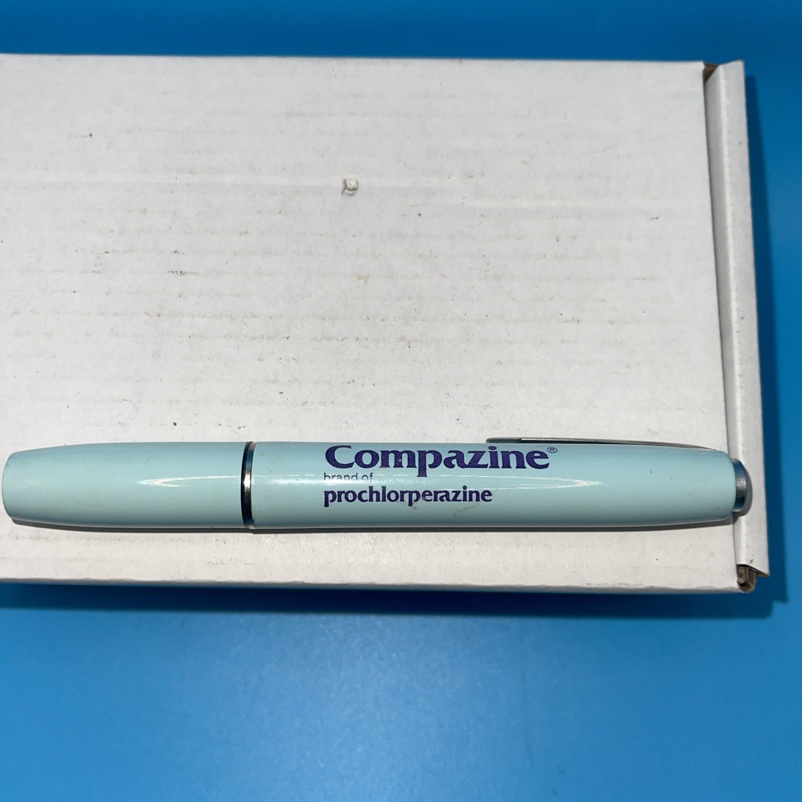 Vintage Compazine Pen Light New Drug Rep Pharmaceutical Promo Advertising