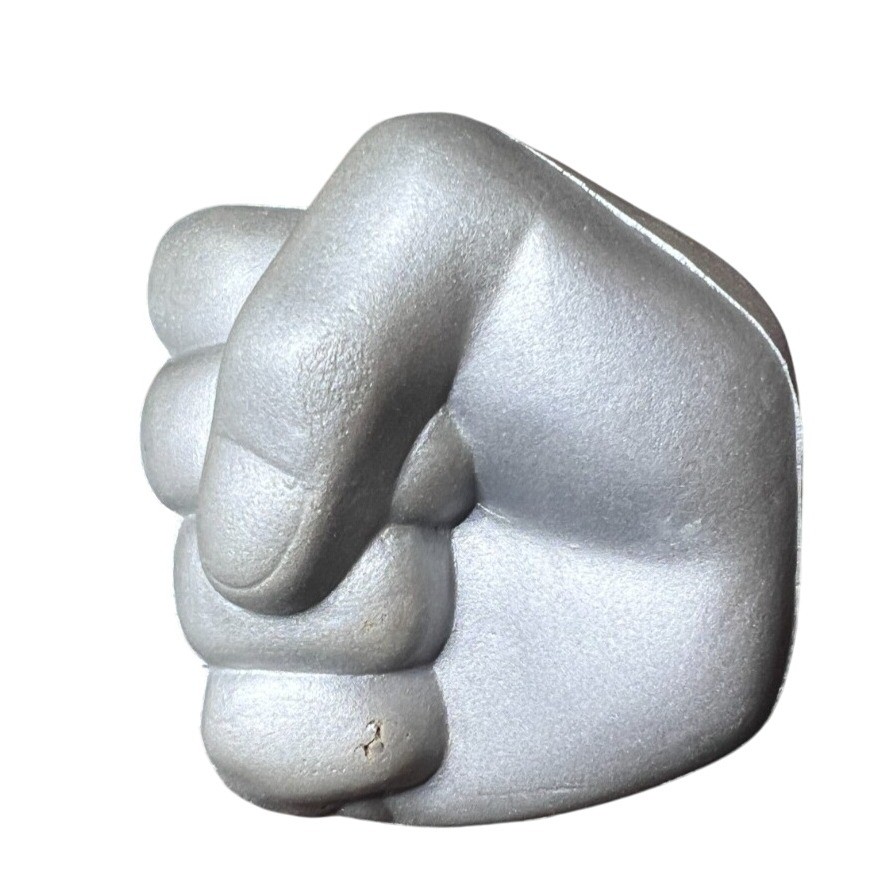 Bextra Drug Rep Pharmaceutical Metal Advertising Promo Hand Shaped Stress Ball